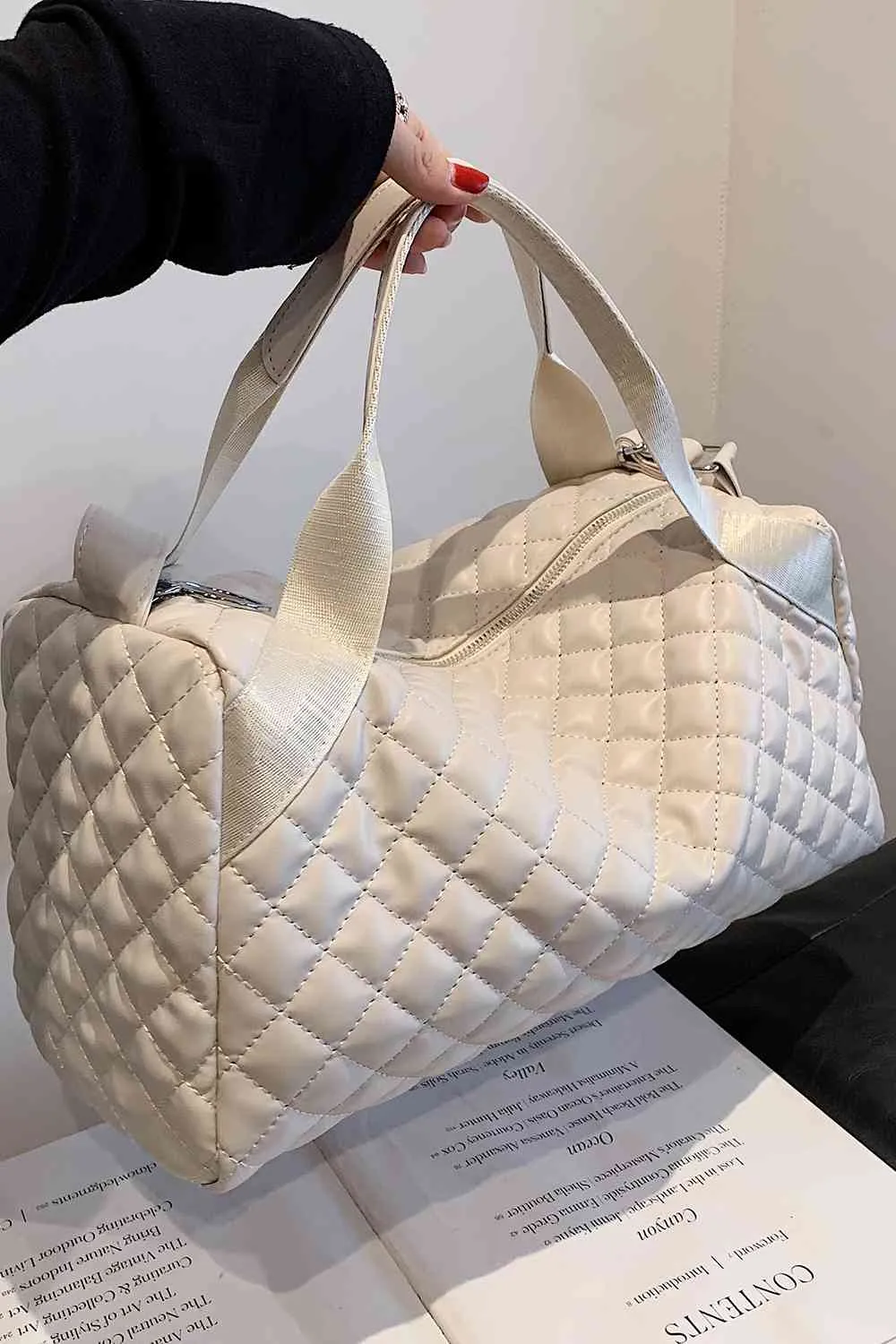TEEK - Large Cuddle Quilt Duffle Handbag