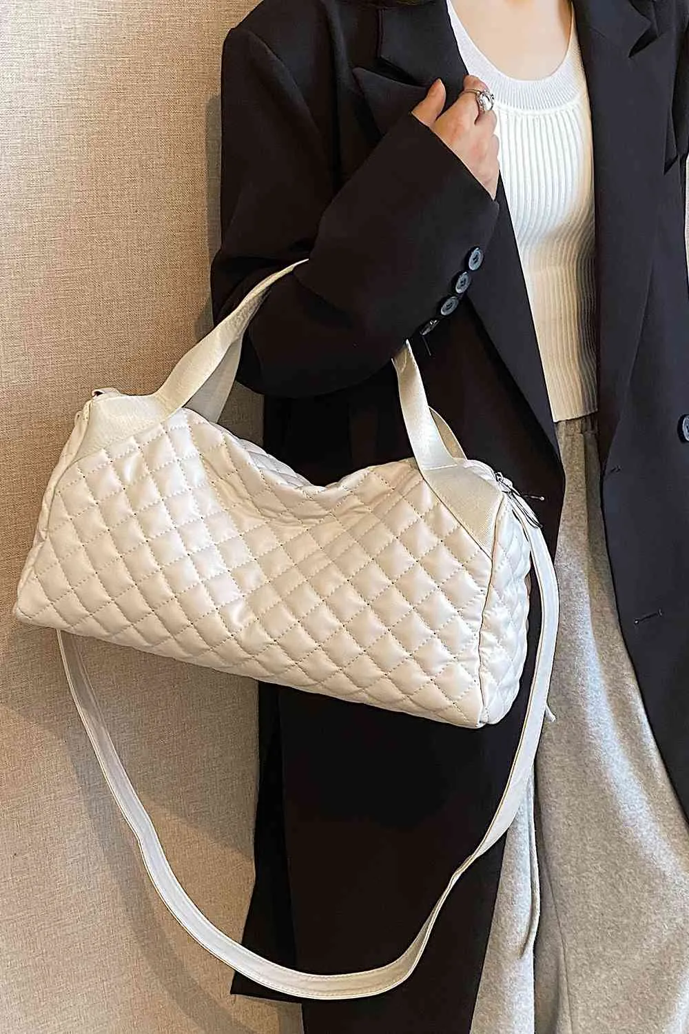 TEEK - Large Cuddle Quilt Duffle Handbag