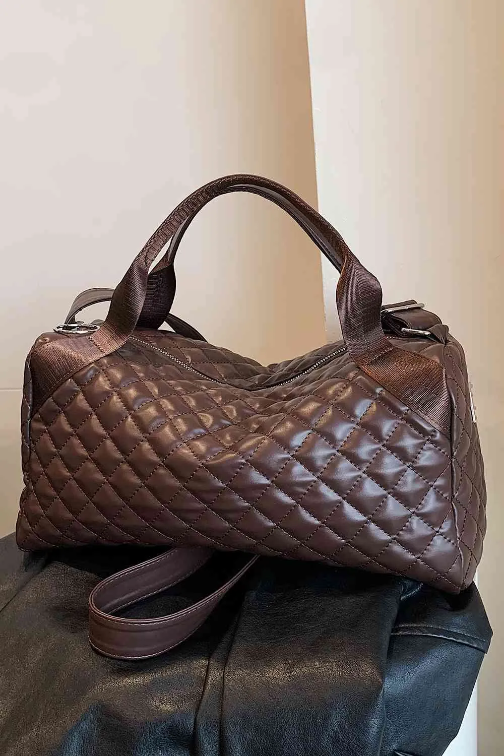 TEEK - Large Cuddle Quilt Duffle Handbag