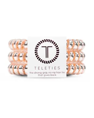 Teleties Millennial Pink Small Hair Ties