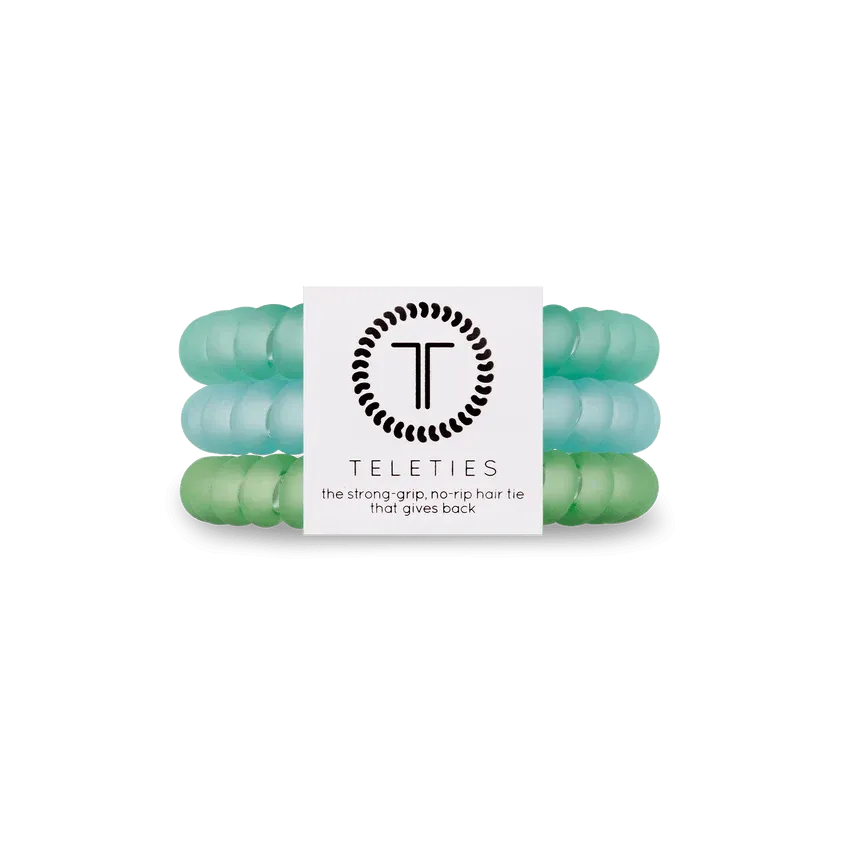 Teleties (Small) Matte Turquoise
