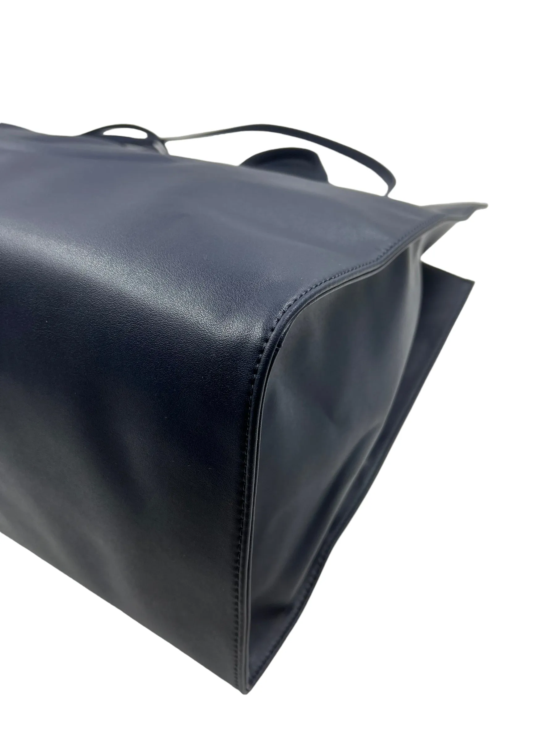 Telfar Navy Large Shopping Tote