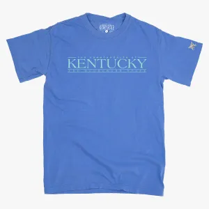 The Commonwealth Tee (Flo Blue)