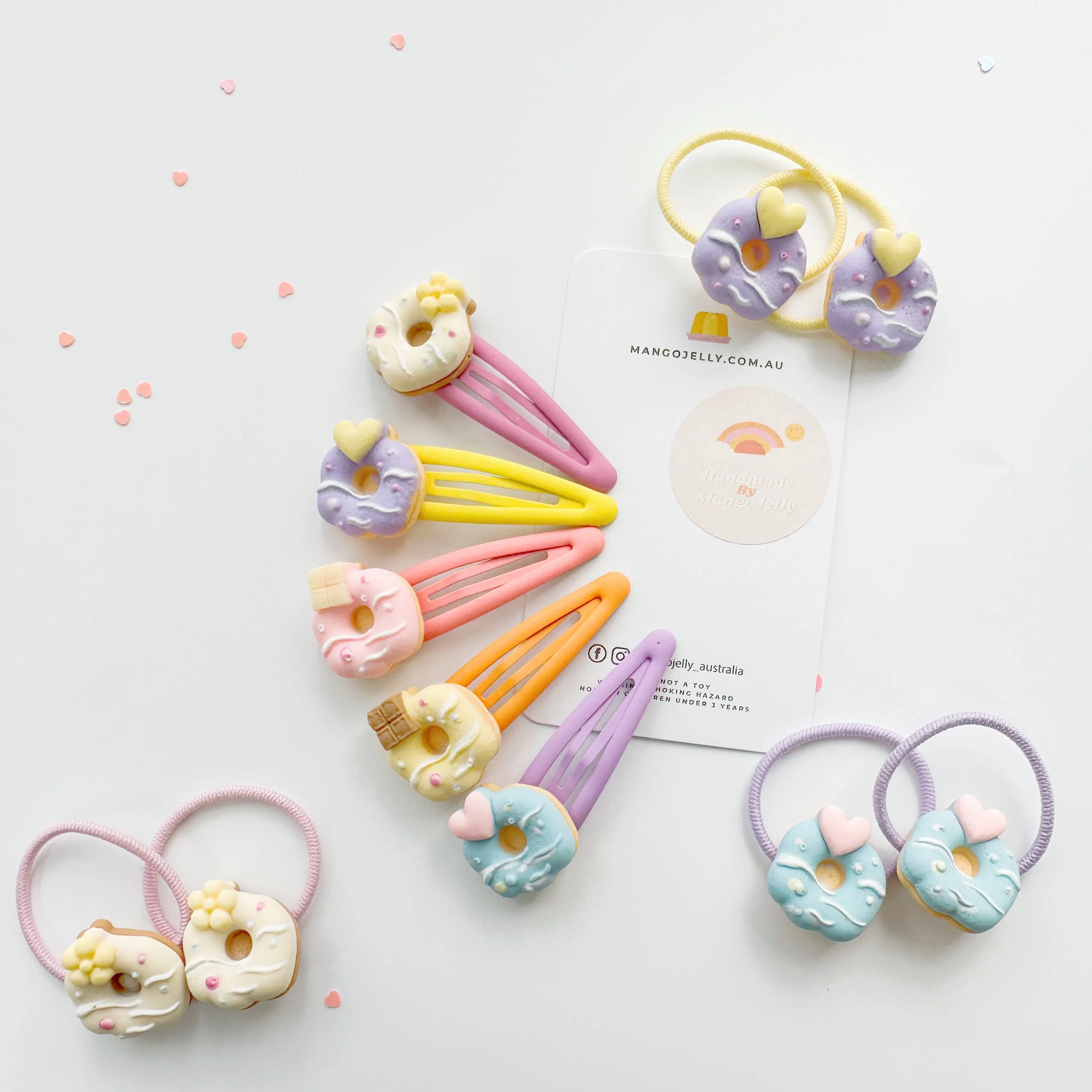 The donut Handmade Collection - Set (Bubblegum)