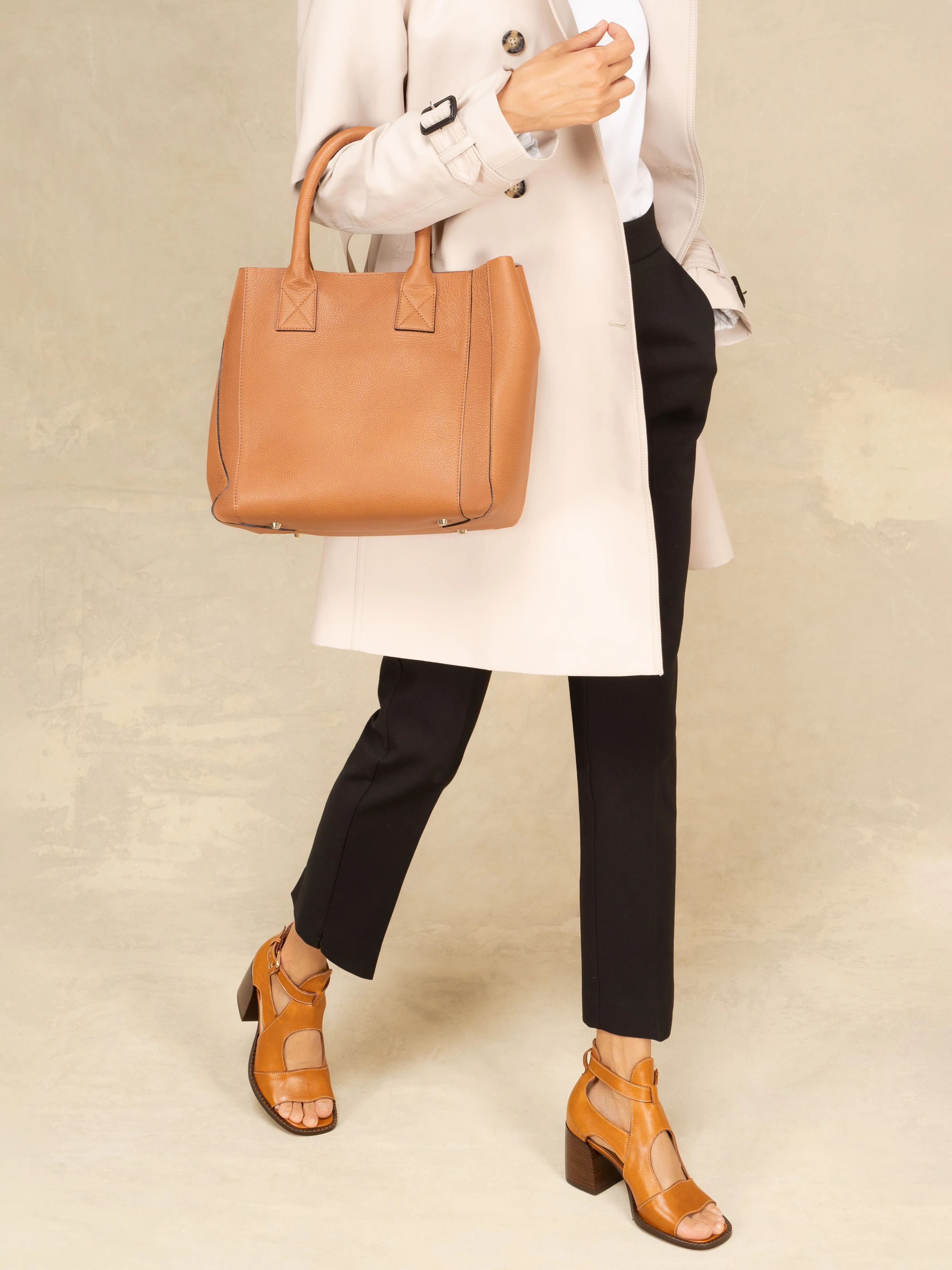 The Elena Medio Tote