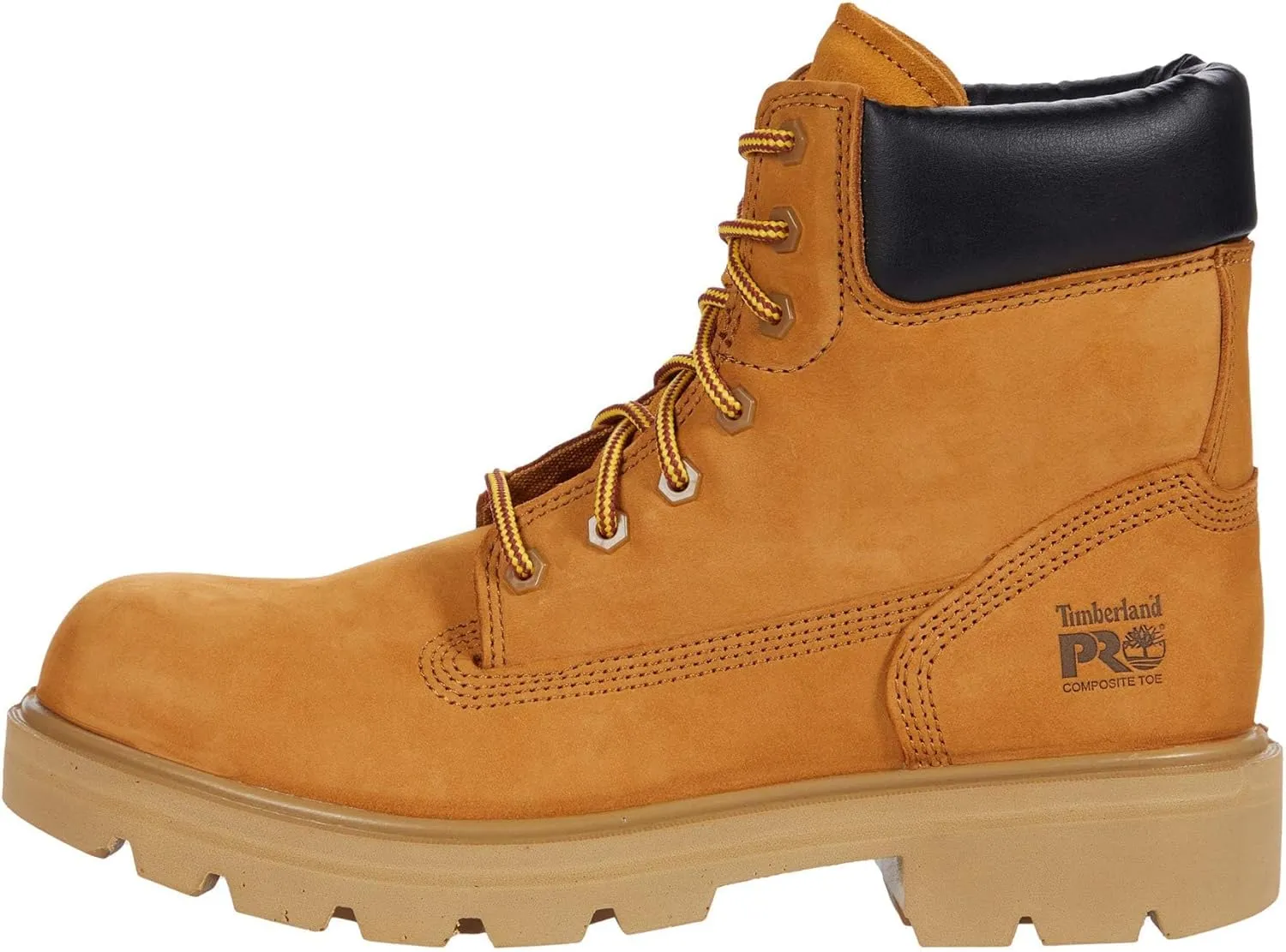 Timberland PRO Unisex-Adult Sawhorse 6" Composite Safety Toe Industrial Work Boot