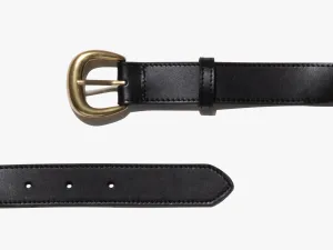 Timeless Buckle Belt-Navy