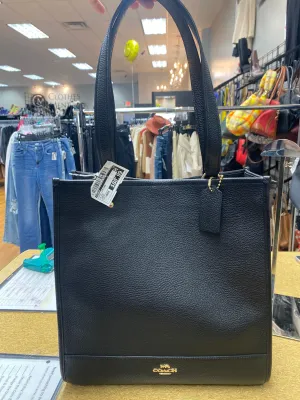 Tote Leather By Coach, Size: Large