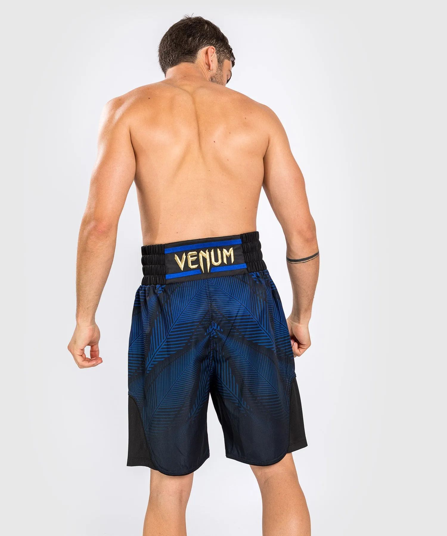 Venum Phantom Loma Boxing Short - Black/Blue