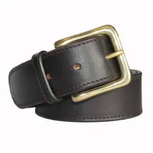 William Powell Steermans Leather Belt - Brown